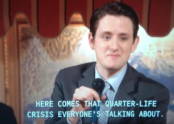 here comes that quarter life crisis everyones talking about gabe the office