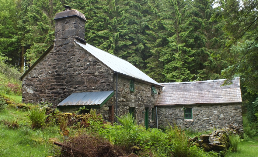 Mountain bothy wales